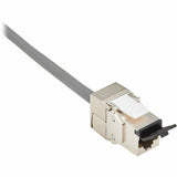 Eaton Tripp Lite Series Cat8 STP Shielded Tool-Free Keystone Jack, 568A/568B, TAA — N238-SHC8-TF-1