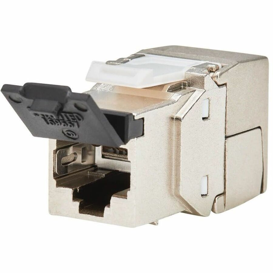 Eaton Tripp Lite Series Cat8 STP Shielded Tool-Free Keystone Jack, 568A/568B, TAA — N238-SHC8-TF-1