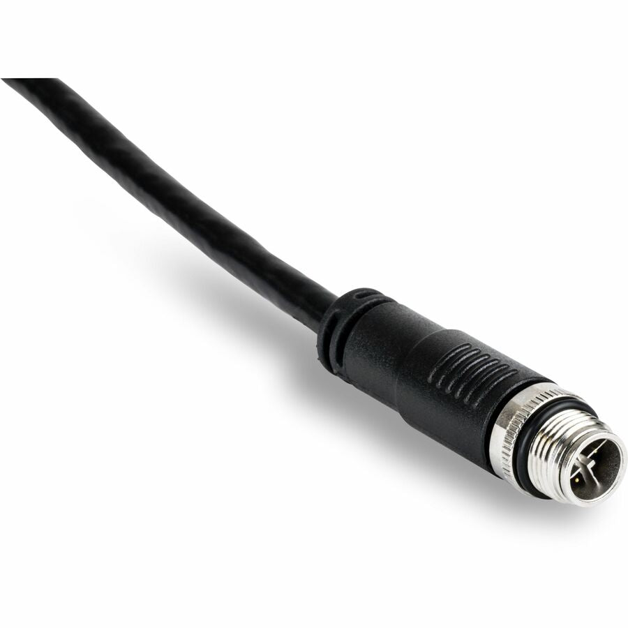 TRENDnet M12 to RJ-45 Industrial Ethernet Cable, 2m (6.5 ft.) — TI-CD02