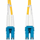 StarTech.com 25m (82ft) LC to LC (UPC) OS2 Single Mode Duplex Fiber Optic Cable, 9/125&micro;m, 10G, LSZH Fiber Patch Cord — SMDOS2LCLC25M