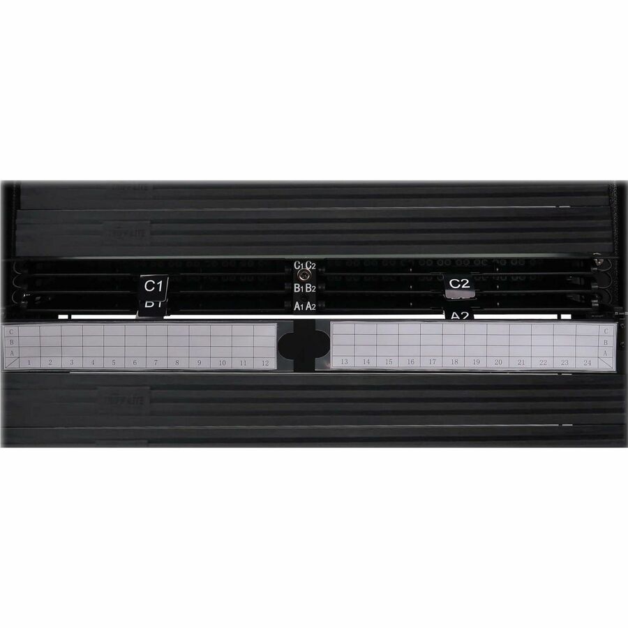 Eaton Tripp Lite Series High-Density Panel Fiber Splice Enclosure - 6 Splicing Cassettes, 144 LC/UPC SM 0.9 mm, 1.5 m Pigtail, 1U Rack — N600P-144U-6