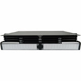 Eaton Tripp Lite Series High-Density Panel Fiber Splice Enclosure - 6 Splicing Cassettes, 144 LC/UPC SM 0.9 mm, 1.5 m Pigtail, 1U Rack — N600P-144U-6