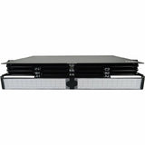 Eaton Tripp Lite Series High-Density Panel Fiber Splice Enclosure - 6 Splicing Cassettes, 144 LC/APC SM 0.9 mm, 1.5 m Pigtail, 1U Rack — N600P-144A-6