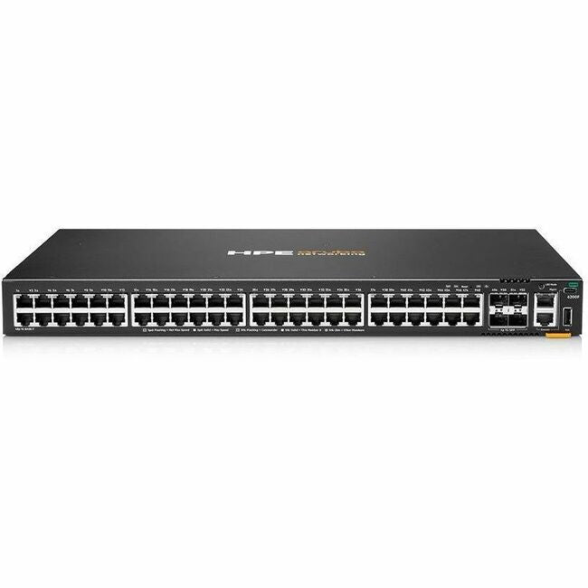 HPE CX 6200F 24G Class 4 PoE 4SFP 370W Switch — S0M82A#ABA
