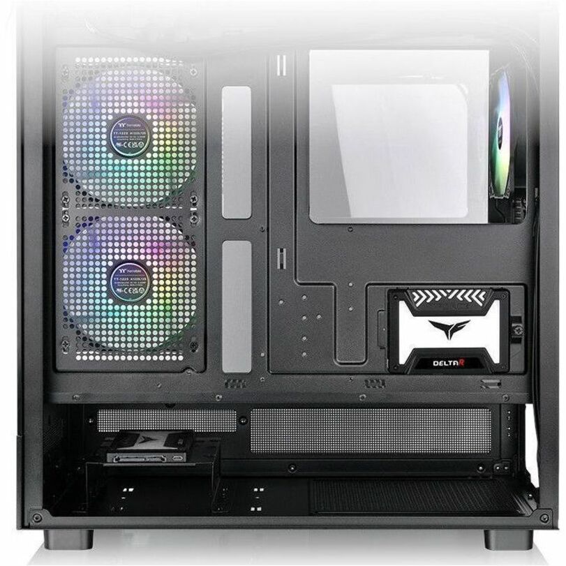 Thermaltake View 270 Plus TG ARGB Mid Tower Chassis — CA-1Y7-00M1WN-01