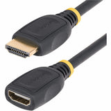 StarTech.com 3.3ft (1m) HDMI 2.0 Extension Cable, High Speed HDMI Port Saver Cable, 4K 60Hz, HDMI Male to Female Extension Adapter Cord — HD2MF3FL