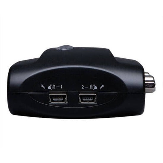 Eaton Tripp Lite Series 2-Port Compact USB KVM Switch with Audio and Cable — B004-VUA2-K-R
