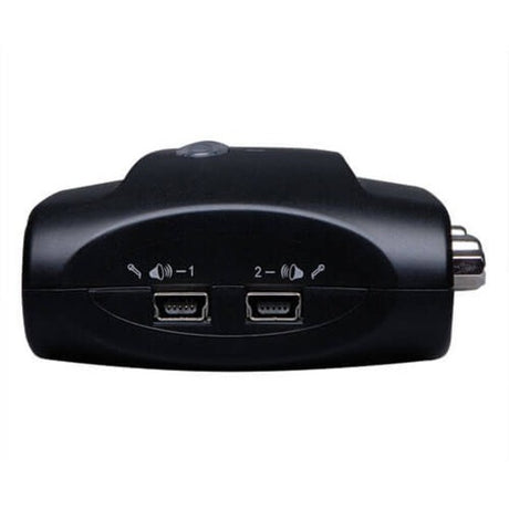 Eaton Tripp Lite Series 2-Port Compact USB KVM Switch with Audio and Cable — B004-VUA2-K-R