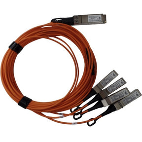 HPE 40GbE QSFP+ to 4x10GbE SFP+ 5m Active Optical Cable — Q9S66A