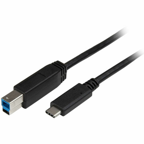 StarTech.com 2m 6 ft USB C to USB B Printer Cable - M/M - USB 3.0 (5Gbps) USB B Cable - USB C to USB B Cable - USB Type C to Type B Cable — USB315CB2M