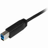 StarTech.com 2m 6 ft USB C to USB B Printer Cable - M/M - USB 3.0 (5Gbps) USB B Cable - USB C to USB B Cable - USB Type C to Type B Cable — USB315CB2M