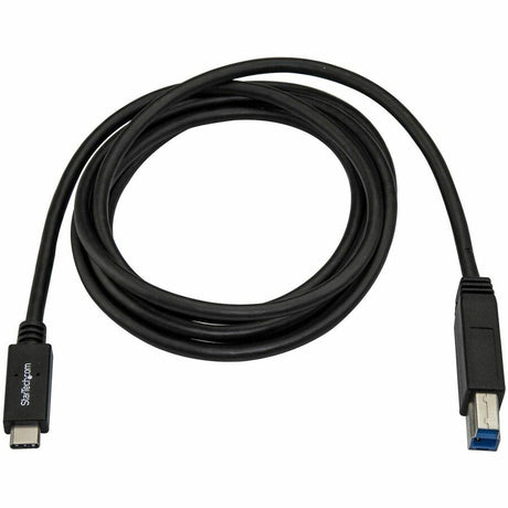StarTech.com 2m 6 ft USB C to USB B Printer Cable - M/M - USB 3.0 (5Gbps) USB B Cable - USB C to USB B Cable - USB Type C to Type B Cable — USB315CB2M