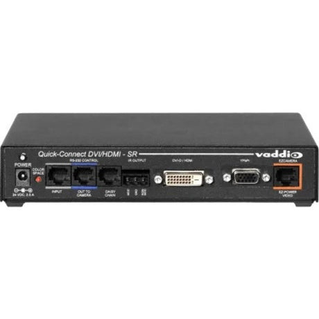 Vaddio RoboSHOT 30E QDVI Video Conferencing System - PTZ Camera - Black — 999-99160-000