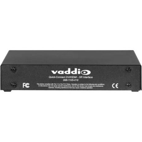 Vaddio RoboSHOT 30E QDVI Video Conferencing System - PTZ Camera - Black — 999-99160-000
