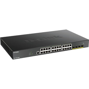 D-Link 28-Port 10-Gigabit Smart Managed PoE Switch — DGS-1250-28XMP-6KV
