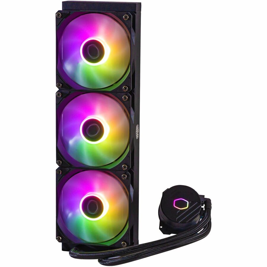 Cooler Master MasterLiquid 360L Core ARGB Cooling Fan/Radiator/Pump — MLW-D36M-A18PZ-R1