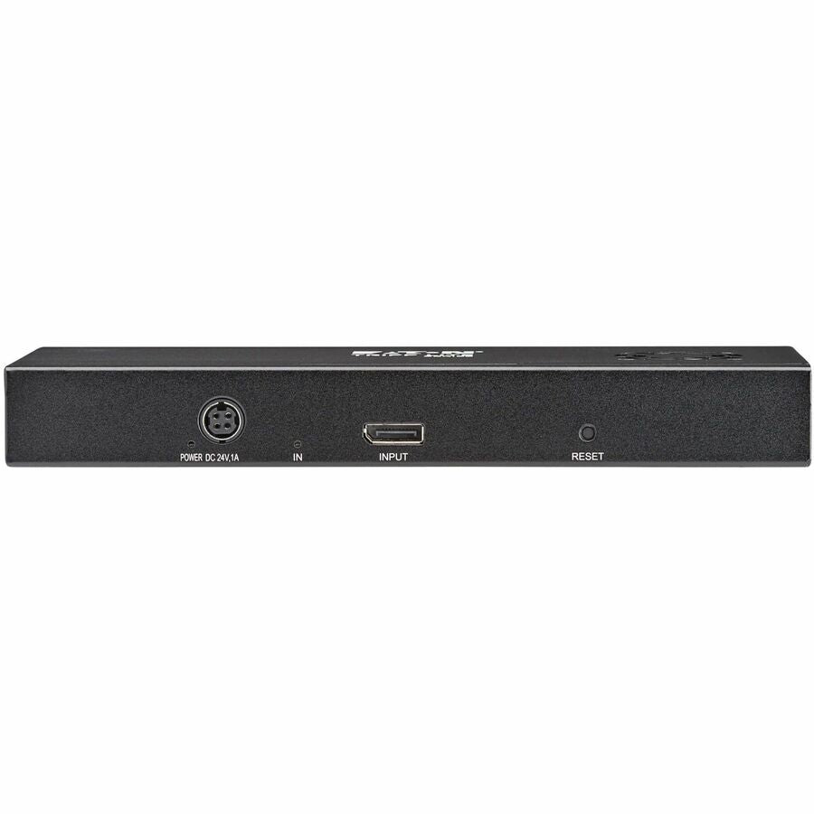 Eaton Tripp Lite Series 2-Port DisplayPort to HDMI Splitter/Extender Kit over Cat6, MST Hub, 8K/4K 60 Hz, DP 1.4, Up to 230 ft. (70 m), TAA — B156E-002-H8K-K