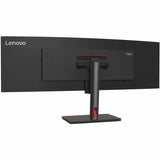 Lenovo ThinkVision P49w-30 49" Class Dual Quad HD (DQHD) Curved Screen LED Monitor - 32:9 - Raven Black — 63DBZAR1US