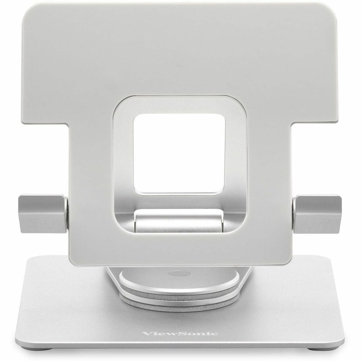 ViewSonic LCD-STND-001 Portable Monitor Stand with 360 Swivel, Tilt, and Height Adjustment for 2 Monitors up to 17 Inches Each — LCD-STND-001