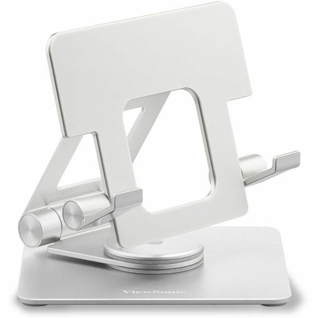 ViewSonic LCD-STND-001 Portable Monitor Stand with 360 Swivel, Tilt, and Height Adjustment for 2 Monitors up to 17 Inches Each — LCD-STND-001