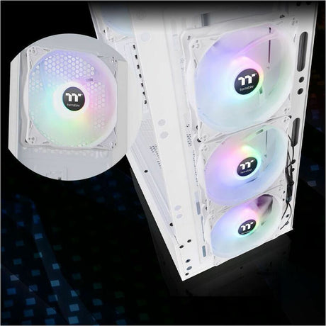 Thermaltake S200 Plus TG ARGB Mid Tower Chassis — CA-1X2-00M6WN-01