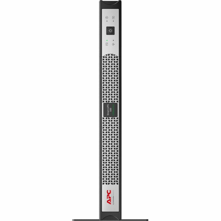 APC Smart-UPS, Line Interactive, 500VA, Lithium-ion, Rackmount 1U, 120V, 4x NEMA 5-15R outlets, Short Depth — SCL500RM1U