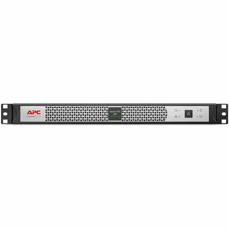 APC Smart-UPS, Line Interactive, 500VA, Lithium-ion, Rackmount 1U, 120V, 4x NEMA 5-15R outlets, Short Depth — SCL500RM1U