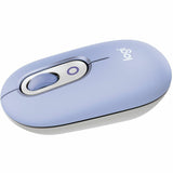 Logitech POP Mouse, Compact and Portable Wireless Bluetooth Mouse With Programmable Buttons and Quiet Clicks, Easy-Switch Between up to 3 Devices, Lilac — 910-007410