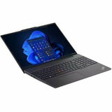Lenovo ThinkPad E16 Gen 1 21JT001AUS 16" Touchscreen Notebook - WUXGA - AMD Ryzen 7 7730U - 16 GB - 512 GB SSD - English Keyboard - Graphite Black — 21JT001AUS