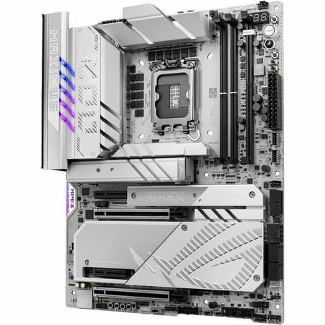 Asus ROG MAXIMUS Z890 APEX Gaming Desktop Motherboard - Intel Z890 Chipset - Socket LGA-1851 - ATX — ROG MAXIMUS Z890 APEX
