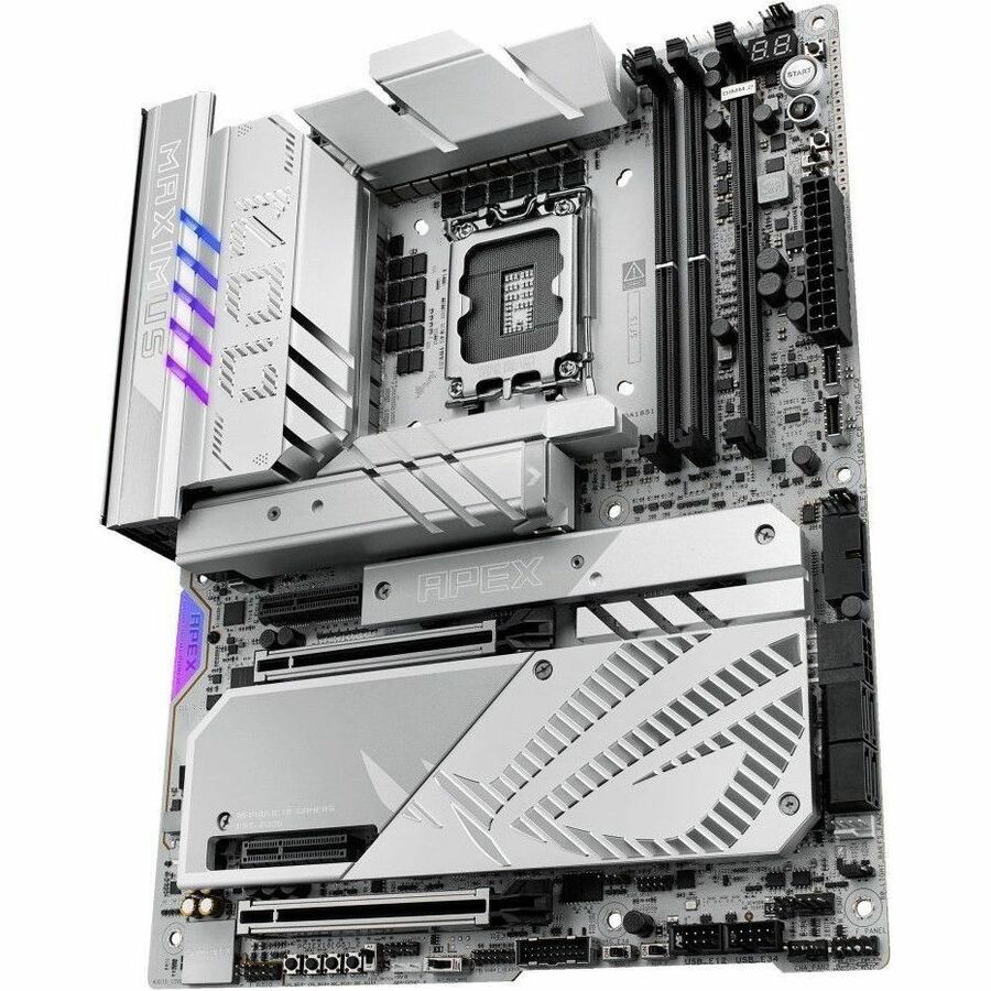 Asus ROG MAXIMUS Z890 APEX Gaming Desktop Motherboard - Intel Z890 Chipset - Socket LGA-1851 - ATX — ROG MAXIMUS Z890 APEX