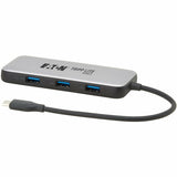 Eaton Tripp Lite Series USB-C Multiport Adapter - 4K 60 Hz HDMI, USB 3.2 Gen 2 Hub Ports, 100W PD Charging, HDR, HDCP 2.2 — U444-06N-H4U3CS