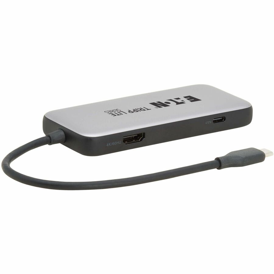 Eaton Tripp Lite Series USB-C Multiport Adapter - 4K 60 Hz HDMI, USB 3.2 Gen 2 Hub Ports, 100W PD Charging, HDR, HDCP 2.2 — U444-06N-H4U3CS