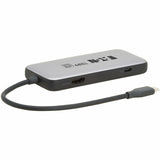 Eaton Tripp Lite Series USB-C Multiport Adapter - 4K 60 Hz HDMI, USB 3.2 Gen 2 Hub Ports, 100W PD Charging, HDR, HDCP 2.2 — U444-06N-H4U3CS