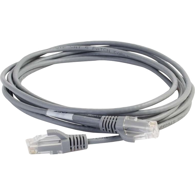 C2G 10ft Cat6 Snagless Unshielded (UTP) Slim Network Patch Cable - Gray — 01096