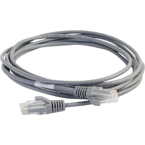 C2G 10ft Cat6 Snagless Unshielded (UTP) Slim Network Patch Cable - Gray — 01096
