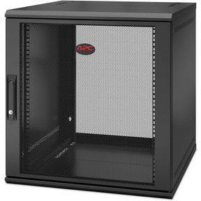 APC NetShelter 12U Wallmount Rack Enclosure Cabinet Single Hinged Server Depth — AR112SH6
