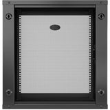 APC NetShelter 12U Wallmount Rack Enclosure Cabinet Single Hinged Server Depth — AR112SH6