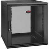 APC NetShelter 12U Wallmount Rack Enclosure Cabinet Single Hinged Server Depth — AR112SH6