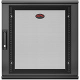 APC NetShelter 12U Wallmount Rack Enclosure Cabinet Single Hinged Server Depth — AR112SH6