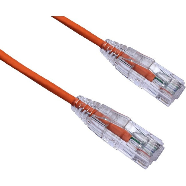 Axiom 10FT CAT6 BENDnFLEX Ultra-Thin Snagless Patch Cable 550mhz (Orange) — C6BFSB-O10-AX