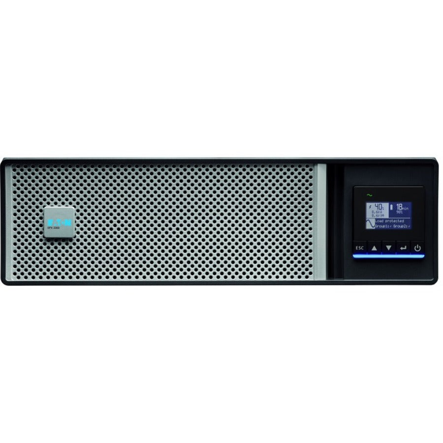 Eaton 5PX G2 1950VA 1950W 120V Line-Interactive UPS - 6 NEMA 5-20R, 1 L5-20R Outlets, Cybersecure Network Card Included, Extended Run, 3U Rack/Tower — 5PX2000RT3UNG2
