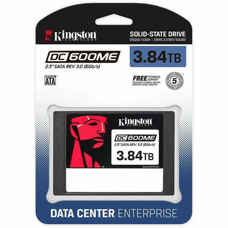 Kingston DC600ME 3.84 TB Solid State Drive - 2.5" Internal - SATA (SATA/600) - Mixed Use — SEDC600ME/3840G