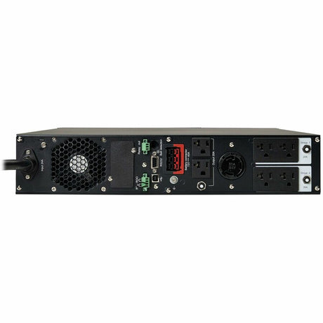 Eaton Tripp Lite Series SmartOnline 3000VA 2700W 120V Double-Conversion Sine Wave UPS - 7 Outlets, Extended Run, Network Card Option, LCD, USB, DB9, 2U Rack/Tower, TAA — SU3000RTXLCD2UTAA