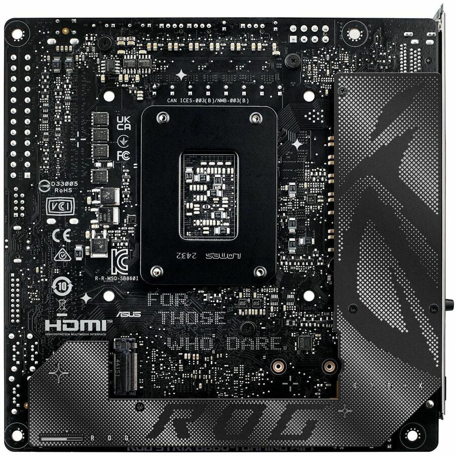 Asus ROG Strix B860-I GAMING WIFI Gaming Desktop Motherboard - Intel B860 Chipset - Socket LGA-1851 - Mini ITX — ROG STRIXB860-IGAMINGWIFI
