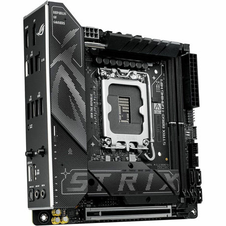 Asus ROG Strix B860-I GAMING WIFI Gaming Desktop Motherboard - Intel B860 Chipset - Socket LGA-1851 - Mini ITX — ROG STRIXB860-IGAMINGWIFI