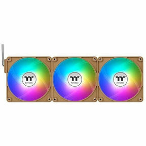 Thermaltake CT140 EX ARGB Sync PC Cooling Fan Gravel Sand (3-Fan Pack) — CL-F218-PL14GS-A