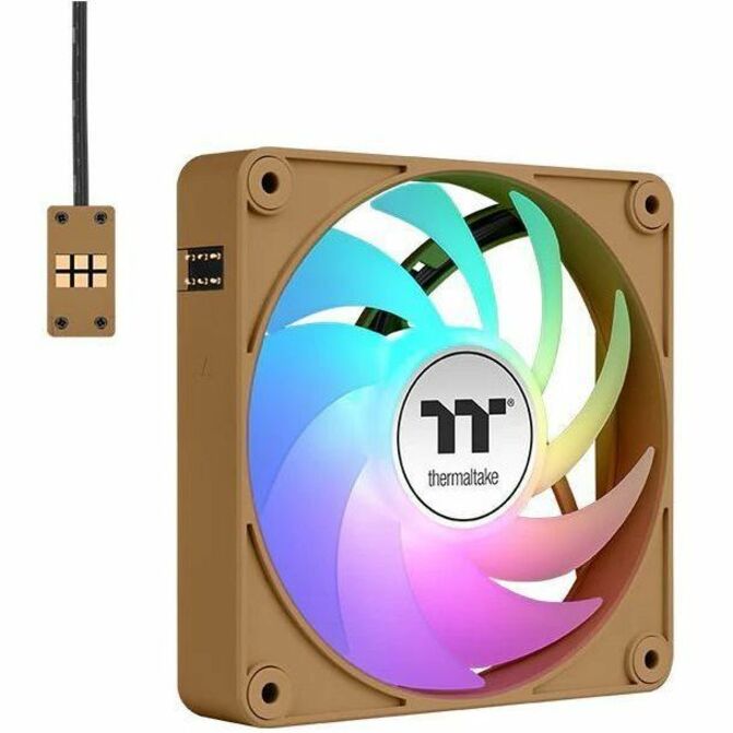 Thermaltake CT140 EX ARGB Sync PC Cooling Fan Gravel Sand (3-Fan Pack) — CL-F218-PL14GS-A