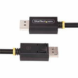 StarTech.com 3m (10ft) DisplayPort 2.1 Cable, VESA Certified DP40 DisplayPort Cable w/UHBR10/HDR/DSC 1.2a/HDCP 2.2, 8K 60Hz, DP 2.1 Cord — DP21-3M-DP40-CABLE