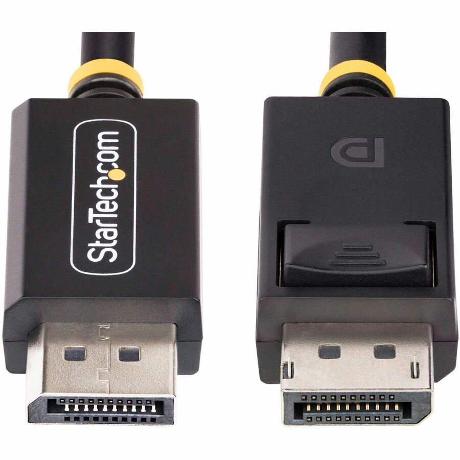 StarTech.com 3m (10ft) DisplayPort 2.1 Cable, VESA Certified DP40 DisplayPort Cable w/UHBR10/HDR/DSC 1.2a/HDCP 2.2, 8K 60Hz, DP 2.1 Cord — DP21-3M-DP40-CABLE